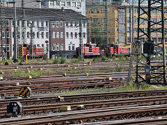 
Class 362' and '363' shunters at Frankfurt am Main, Germany, May 2024