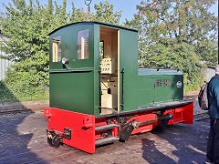 
'D24', Deutz '56986' of 1959 at Frankfurt Feldbahn Museum, September 2024