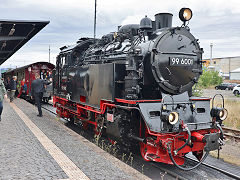 
'99 6001' at Quedlinburg, Harz Railway, September 2024