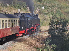 
'99 7232' at Drie Annen Hohne, Harz Railway, September 2024