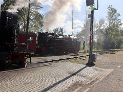 
'99 7241' at Drie Annen Hohne, Harz Railway, September 2024
