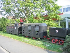 
Electric loco at Rammelsberg silver mine, Goslar, Germany, 2008