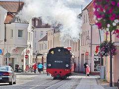 
'99 2322' in the main road at the Molli, September 2024