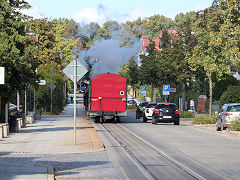 
'99 2322' in the main road at the Molli, September 2024