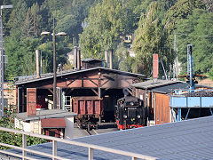 
'99 1734' on the Weisseritztalbahn, September 2024