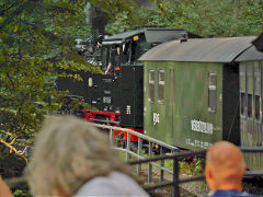 
'99 1734' on the Weisseritztalbahn, September 2024