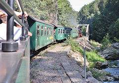 
'99 1734' on the Weisseritztalbahn, September 2024