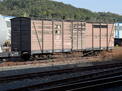 
DR wagon on the Weisseritztalbahn, September 2024