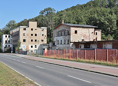 
Factory beside the Weisseritztalbahn probaly rail-served once, September 2024