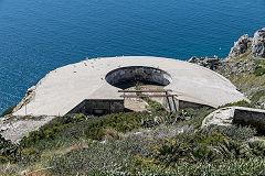 
Levant Battery below The Devils Bellows, Gibraltar, May 2016