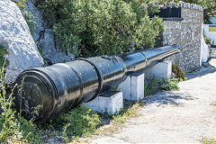 
O'Hara's Battery cannon, Gibraltar, May 2016