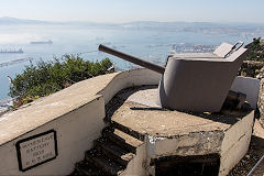 
Haynes Cave Battery 6 in gun, Gibraltar, June 2018