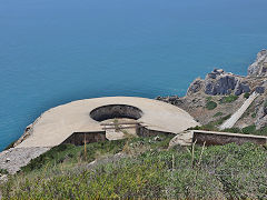 
Levant Battery, Gibraltar, July 2023