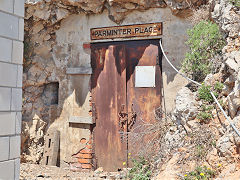 
'Parminter Place' on 'Hole in the Wall Road, near Europa Point, Gibraltar, July 2023