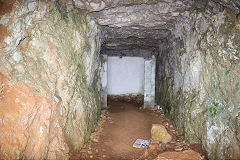 
One of many tunnels in the Rock, Gibraltar, March 2014