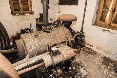 
The Blackstone ropeway engine, Naxos, October 2015