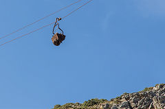 
A bucket on its way to Mounsouna, Naxos, October 2015