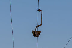 
A bucket on its way to Mounsouna, Naxos, October 2015