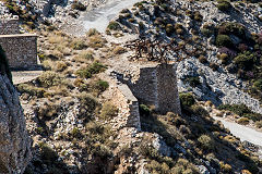 
Halfway station on the Lionas ropeway, Naxos, October 2015