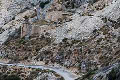 
Halfway station on the Lionas ropeway, Naxos, October 2015