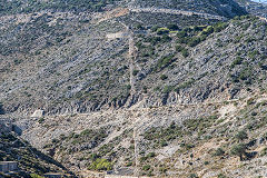 
The incline or chute at Stravolagada, Naxos, October 2015