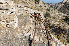 
North bank tramway at Stravolagada, Naxos, October 2015