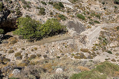 
North bank tramway at Stravolagada, Naxos, October 2015