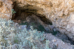 
South bank level at Stravolagada, Naxos, October 2015