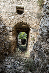 
The winchhouse from the level, Naxos, October 2015