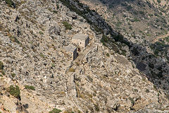 
The Lionas Hill gallery from above, Naxos, October 2015