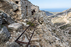 
Along the gallery at Lionas Hill, Naxos, October 2015