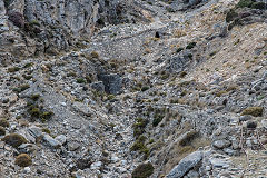 
Lionas Hill gallery towards the incline, Naxos, October 2015