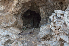 
Looking into roadside level 3, Naxos, October 2015