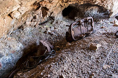 
Inside roadside level 4, Naxos, October 2015