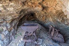 
Inside roadside level 4, Naxos, October 2015