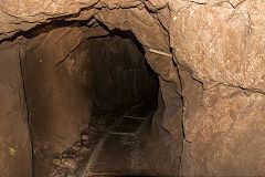 
Inside level 5 below the Lionas road, Naxos, October 2015