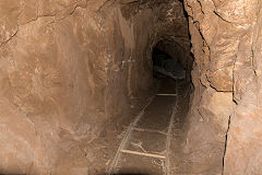 
Inside level 5 below the Lionas road, Naxos, October 2015