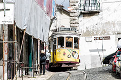 
Tram No 579 at Lisbon, May 2016