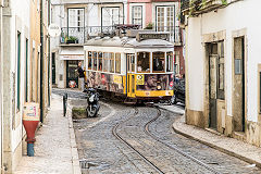 
Tram No 577 at Lisbon, May 2016