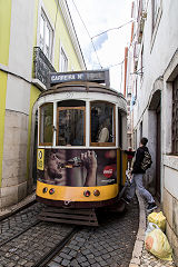 
Tram No 577 at Lisbon, May 2016