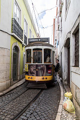 
Tram No 577 at Lisbon, May 2016