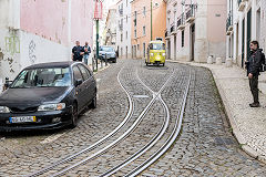 
Tramway lines in Lisbon, May 2016