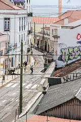 
Tram No 735 at Lisbon, May 2016