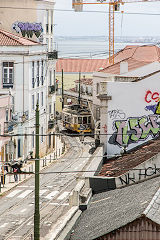 
Tram No 582 at Lisbon, May 2016