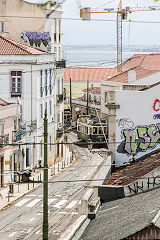 
Tram No 735 at Lisbon, May 2016