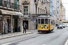 
Tram No 572 at Lisbon, May 2016