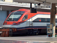 
CP unit 4010 at Santa Apononia Station, Lisbon, March 2014