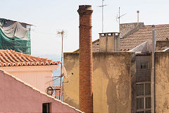 
Another of Lisbon's many chimneys, March 2014