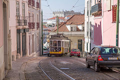 
Tram No 578 at Lisbon, March 2014