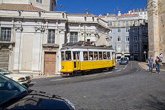 
Tram No 579 at Lisbon, March 2014